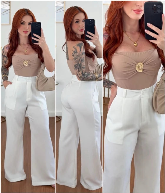 CALÇA JULIETE BRANCA