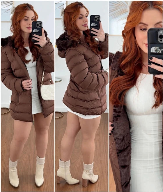 JAQUETA RUBI MARROM