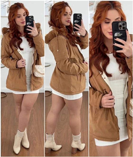PARKA MARY CARAMELO