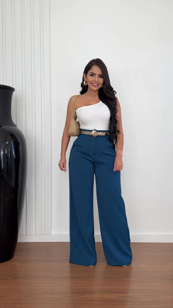 CALÇA MALONI AZUL