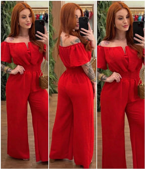 MACACÃO BARBARA VERMELHO