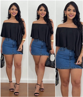 BLUSA VANESSA PRETA