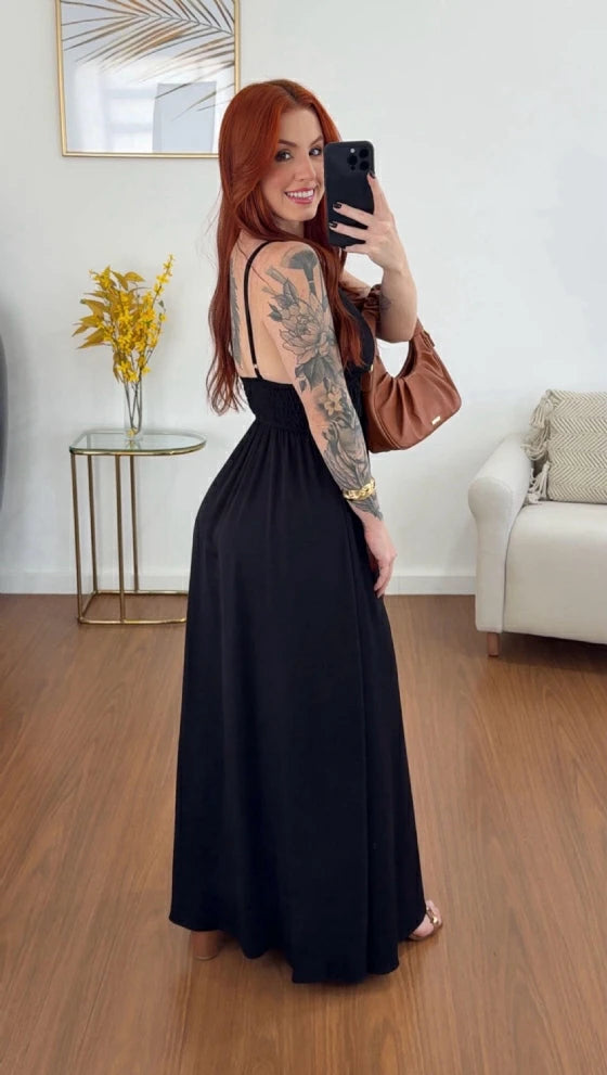 VESTIDO SUELLEN PRETO