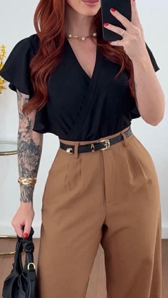 BLUSA JAQUE PRETA