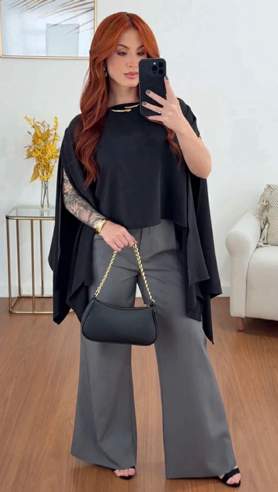 BLUSA LÍVIA PRETA