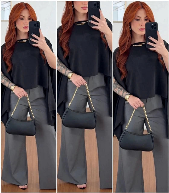 CALÇA JULIETE CINZA