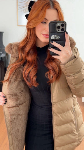 JAQUETA RUBI CARAMELO