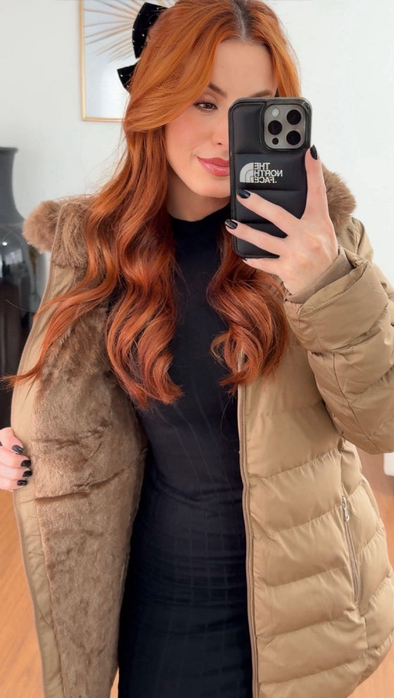 JAQUETA RUBI CARAMELO
