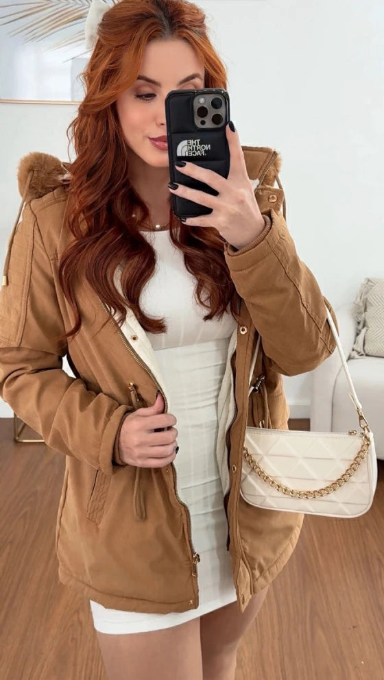 PARKA MARY CARAMELO