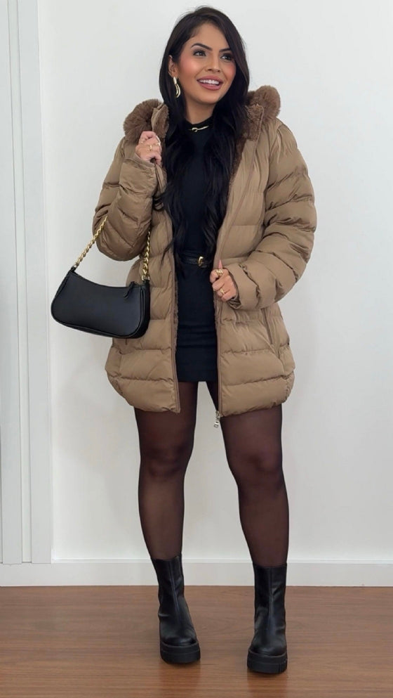 JAQUETA RUBI CARAMELO